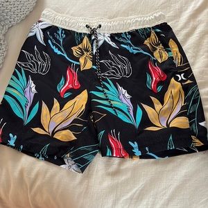 Men’s bright floral Hurley swim suit